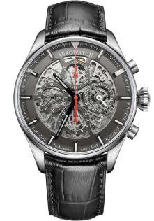 Aerowatch Les Grandes Classiques Chrono 1/2 Skeleton A 61989 AA06 1/2 SQ