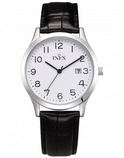 Inex Mens Classic Silver White 40mm