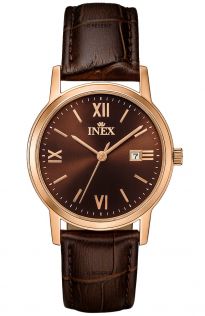 Inex Ladies Rosegolden Brown Petite 30mm