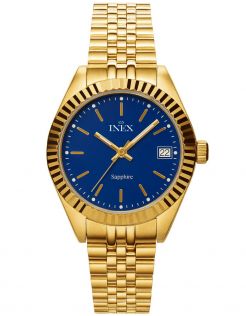 Inex Ladies Golden Sapphire Classic 32mm