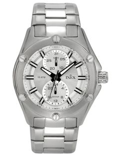 Inex Mens Silver A58886S4I