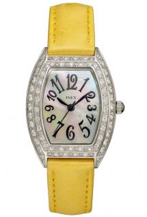 Inex Ladies Crystal Petite Mother of Pearl 25mm