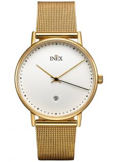 Inex Mens Golden Mesh 38mm