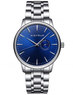 Aistrup Rounded Elegance Silver Blue Sapphire AIW8202