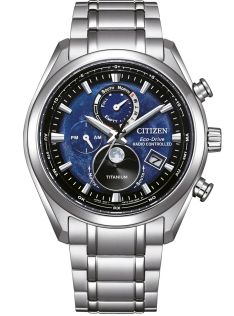 Citizen Super Titanium Radio Controlled Moonphase BY1010-81L