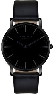 Carrie Taylor Lexington Gunmetal/Black Black Leather