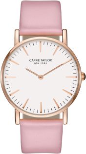 Carrie Taylor Lexington Rosegold/White Pink Leather