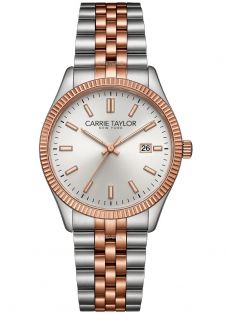 Carrie Taylor 32mm Rosegolden Two Tone Classic Date Sapphire CTW505