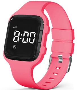 Påminnelseklocka flickor rosa vibrationsmodell | FIBEX15V03