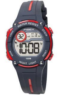 Digital sportklocka för pojkar marinblå | FIBEX76IP006