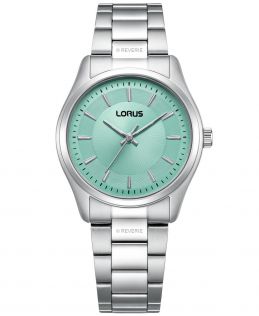 Lorus Classic Ladies Silver Green Petite 31mm