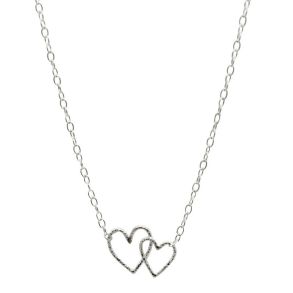 Lucy Ashton Entwined Hearts Necklace
