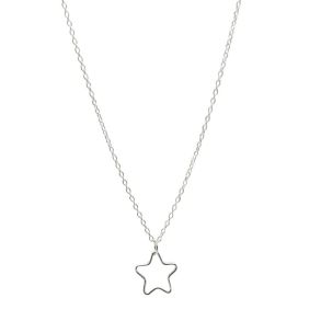 Lucy Ashton Small Open Star Necklace