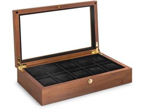 Beco Wallnut Brown Watch Box 10 Watches 309368