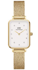 Daniel Wellington Quadro Lumine Pressed Evergold 20mm DW00100599