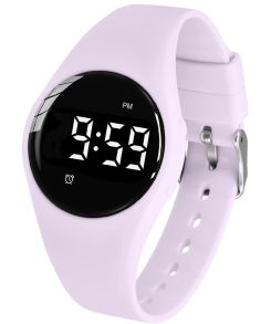Lugnare skoldag lila mindfulnessklocka | FIBEX15V2PURPLE