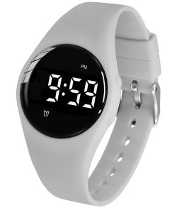 Medicinhjälp för äldre grå påminnelseklocka | FIBEX15V2GRAY