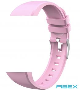Pink Silicone Strap for Fibex Vibrating Reminder Watch FIBEX15V3PINK-strap