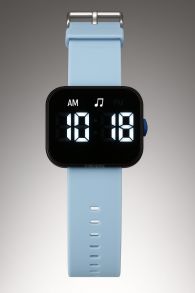 Fibex 16 Alarms Vibrating & Acustic Reminder Watch - Blue