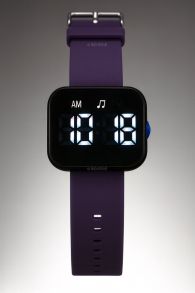 Fibex 16 Alarms Vibrating & Acustic Reminder Watch - Purple