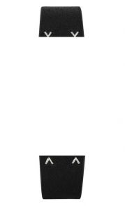 Norqain Freedom Leather Norlando Black Gent - Steel Buckle Strap 20mm 20BO.18S