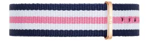 Wristband Daniel Wellington Nato Southampton Rose Dam 18mm 0706DW