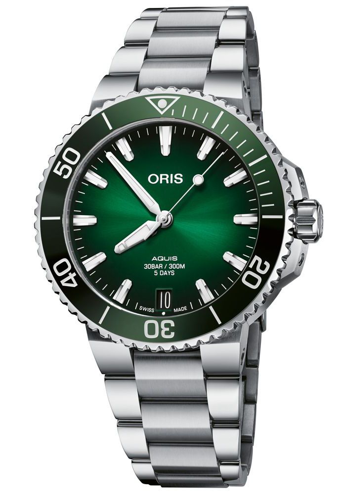 Oris Aquis Date Calibre 400 01 400 7769 4157 07 8 22 09PEB Gr n