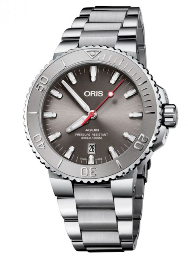 Oris Aquis Date Relief 01 733 7730 4153 07 8 24 05PEB Gr