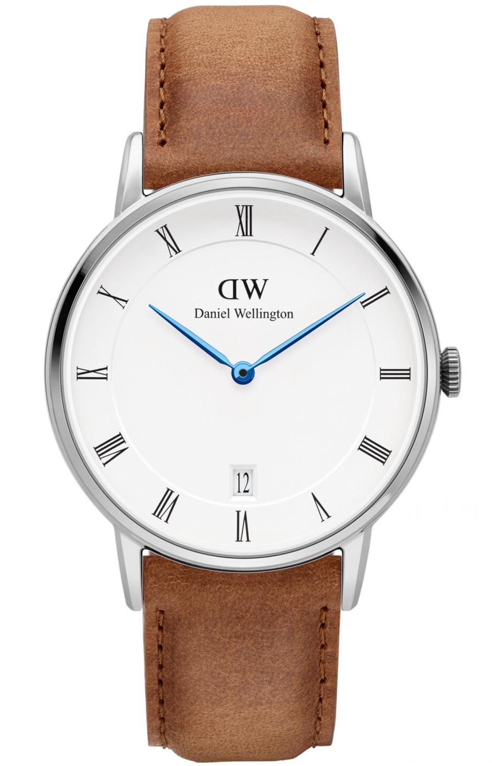 ダニエルウェリントン/ DW00100114 ダッパーダラム Daniel Wellington Dapper Durham 34mm DW00100114 - Vit quartz