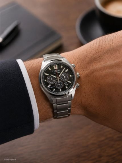 Citizen Mens SolarTitanium Chronograph 40mm
