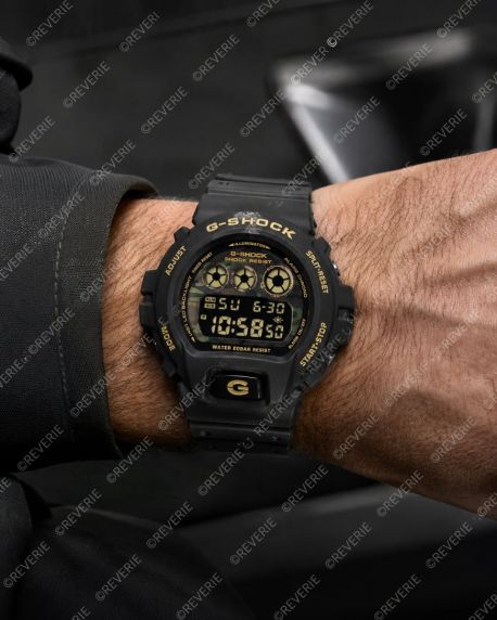 Casio G-Shock Black Golden Camo 50mm