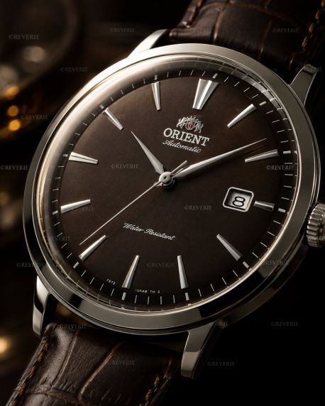 Orient Automatic Brown Dial Brown Leather 41mm
